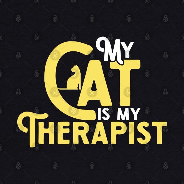 My Cat Is My Therapist by pako-valor